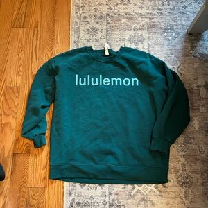 Lululemon perfectly oversized fleece crew